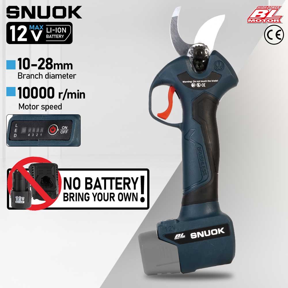 Bonsai Garden Tree - SNUOK 12V fırçasız elektrikli budama makası