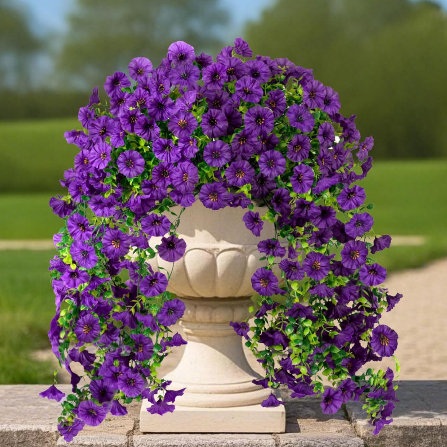 Bonsai Garden Gift - Yapay Sarmaşık Sabah Gücü Çiçekleri Düğün