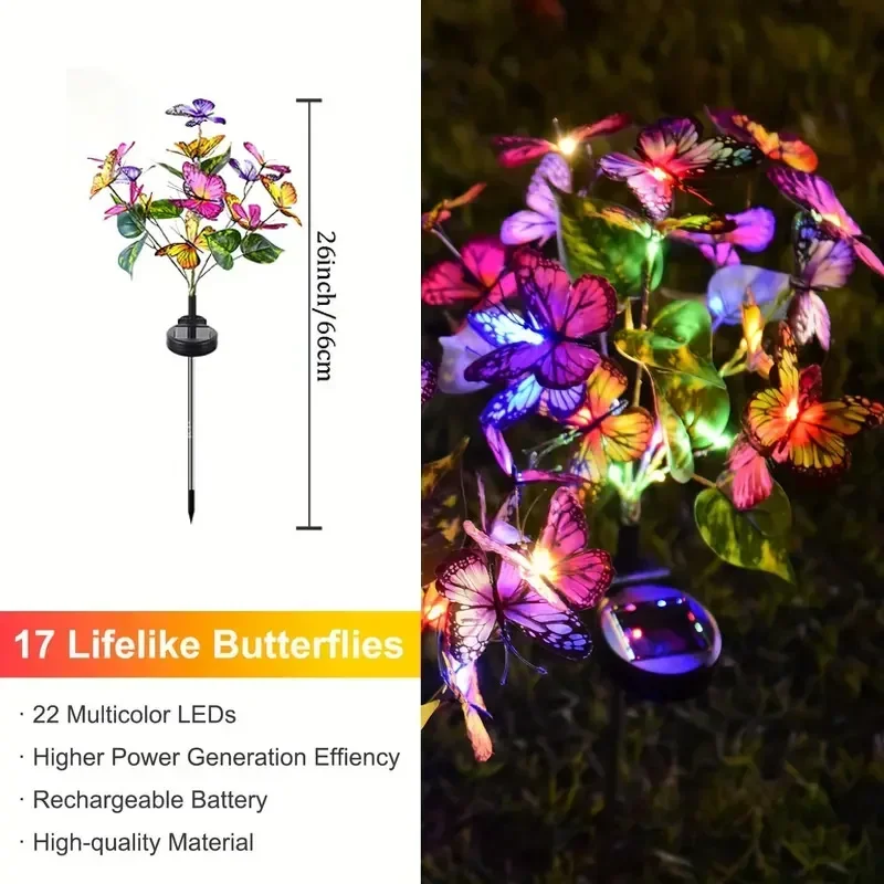 Güneş LED Kelebek Bahçe Işıkla - Bonsai Garden Ornaments incelemesi ve fiyatı
