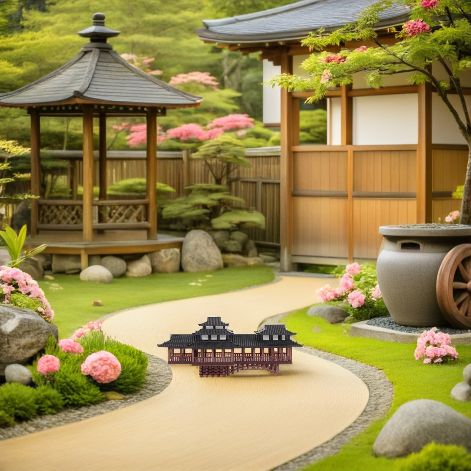 Bonsai Köprüsü Akvaryum Dekora - Bonsai Garden Ornaments incelemesi ve fiyatı