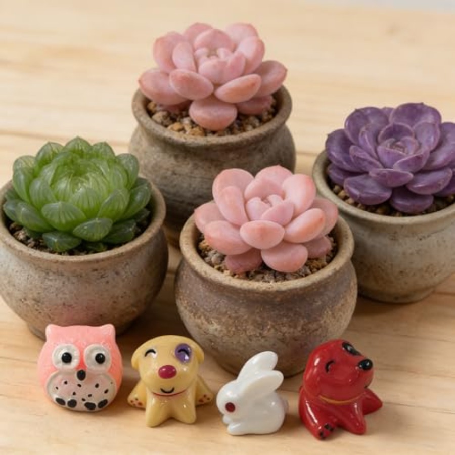 74 Parça Mini Hayvanlar Minyat - Bonsai Garden In Japan incelemesi ve fiyatı