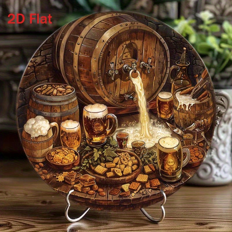 1 adet yuvarlak 2D düz alüminy - Bonsai Garden Ornaments incelemesi ve fiyatı