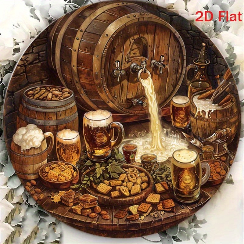 1 adet yuvarlak 2D düz alüminy - Bonsai Garden Ornaments incelemesi ve fiyatı