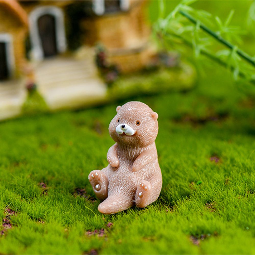 Su samurları heykelcik Mini ev - Bonsai Garden Gift incelemesi ve fiyatı
