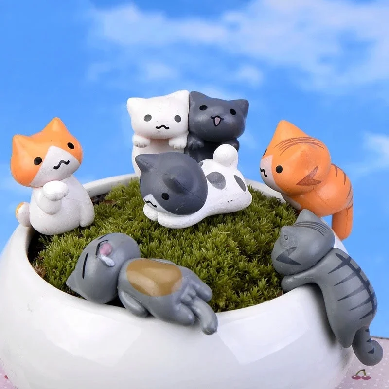 6 Adet/Set Karikatür Şanslı Ke - Bonsai Garden Gift incelemesi ve fiyatı